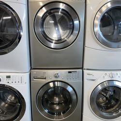 LG LARGE CAPACITY WASHER DRYER ELECTRIC SET 