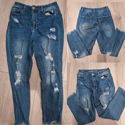 Junior Ripped Skinny Jeans