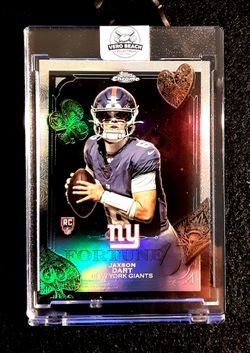 Jaxson Dart 2025 Topps Fortune 15 Rookie NY GIANTS NFL
