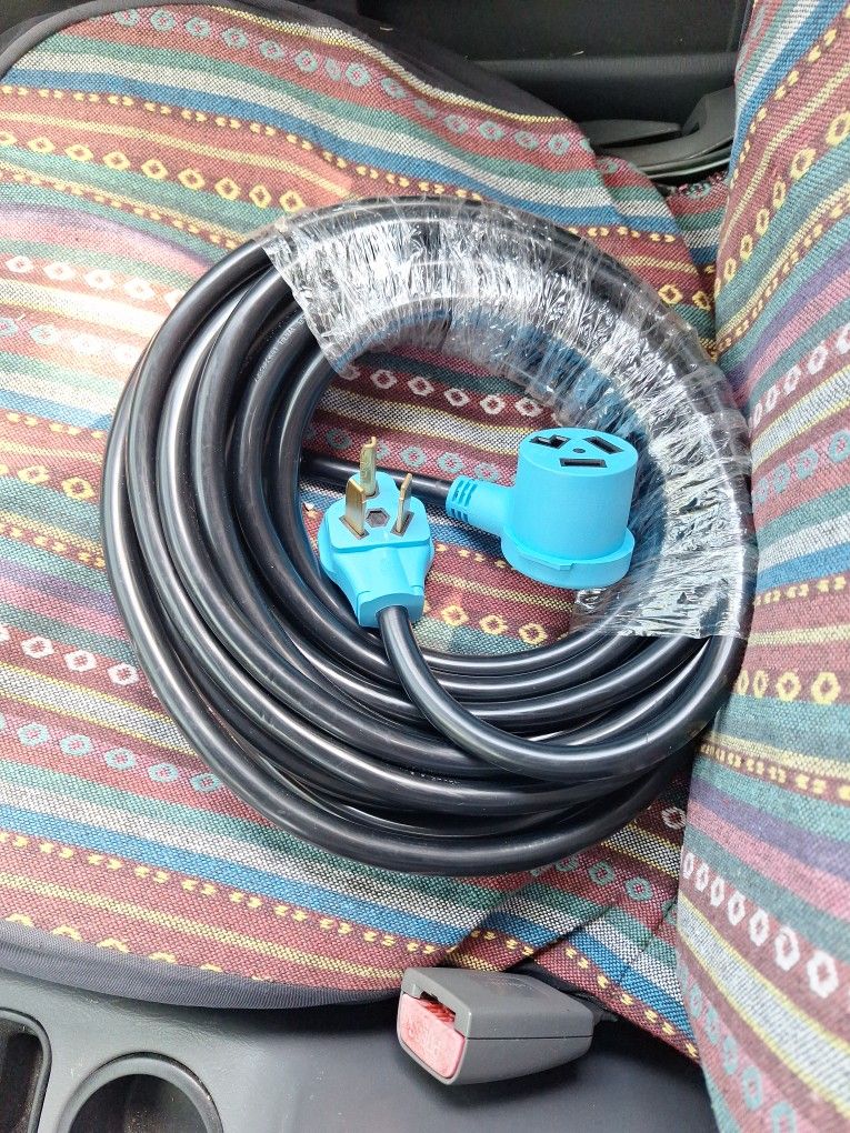 New 25' 10 Gauge RV Power Cord.