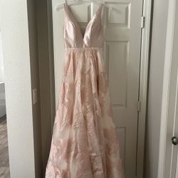 Baby Pink Quinceanera Dress Camille La Vie Size 2