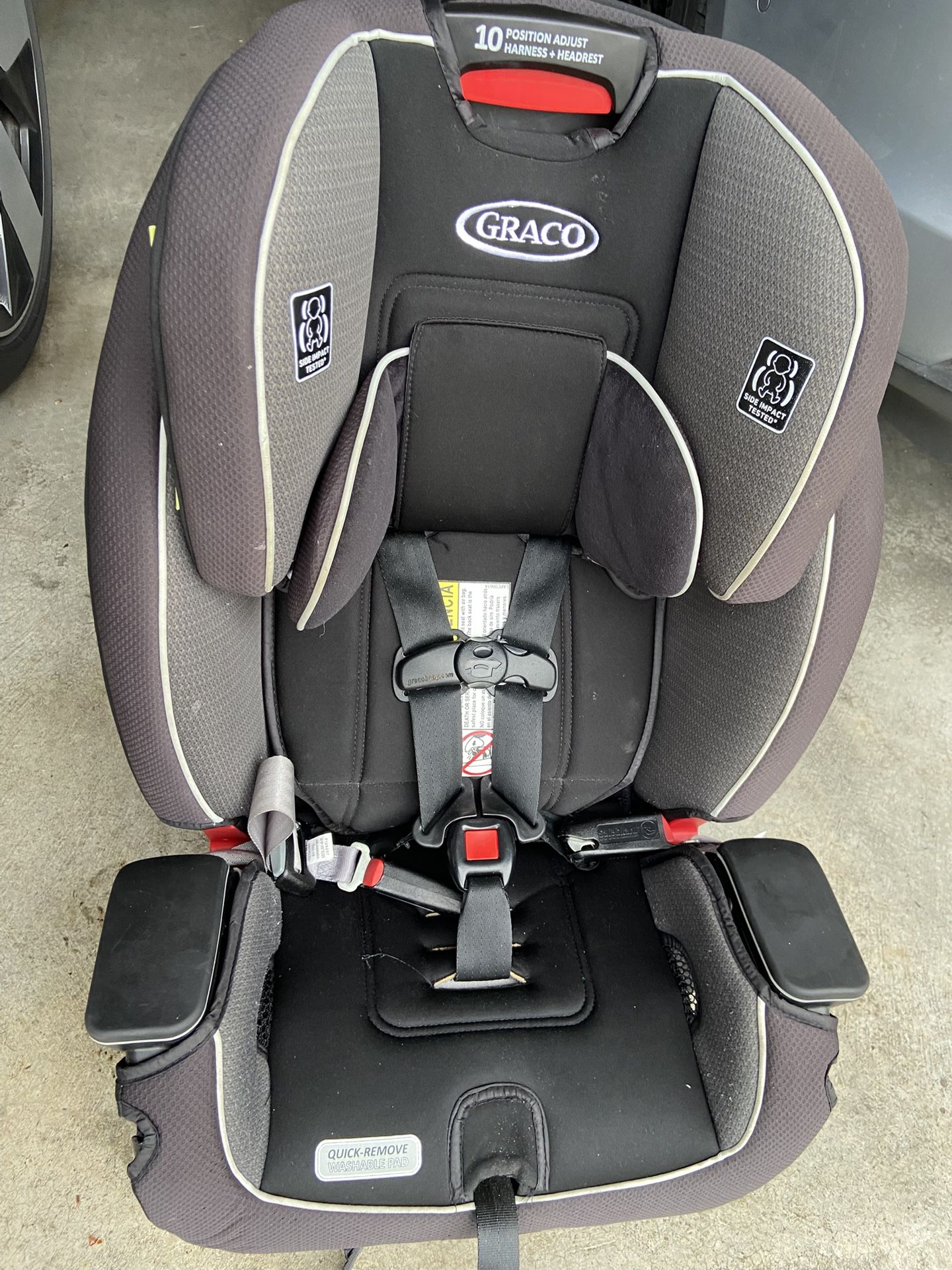 Graco Milestone 3 In 1 Car Seat