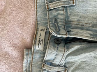 Abercrombie & Fitch Baggy Low Rise Jeans Size 29 Short