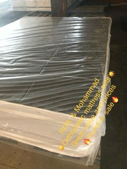 Brand new orthopedic mattress and box spring