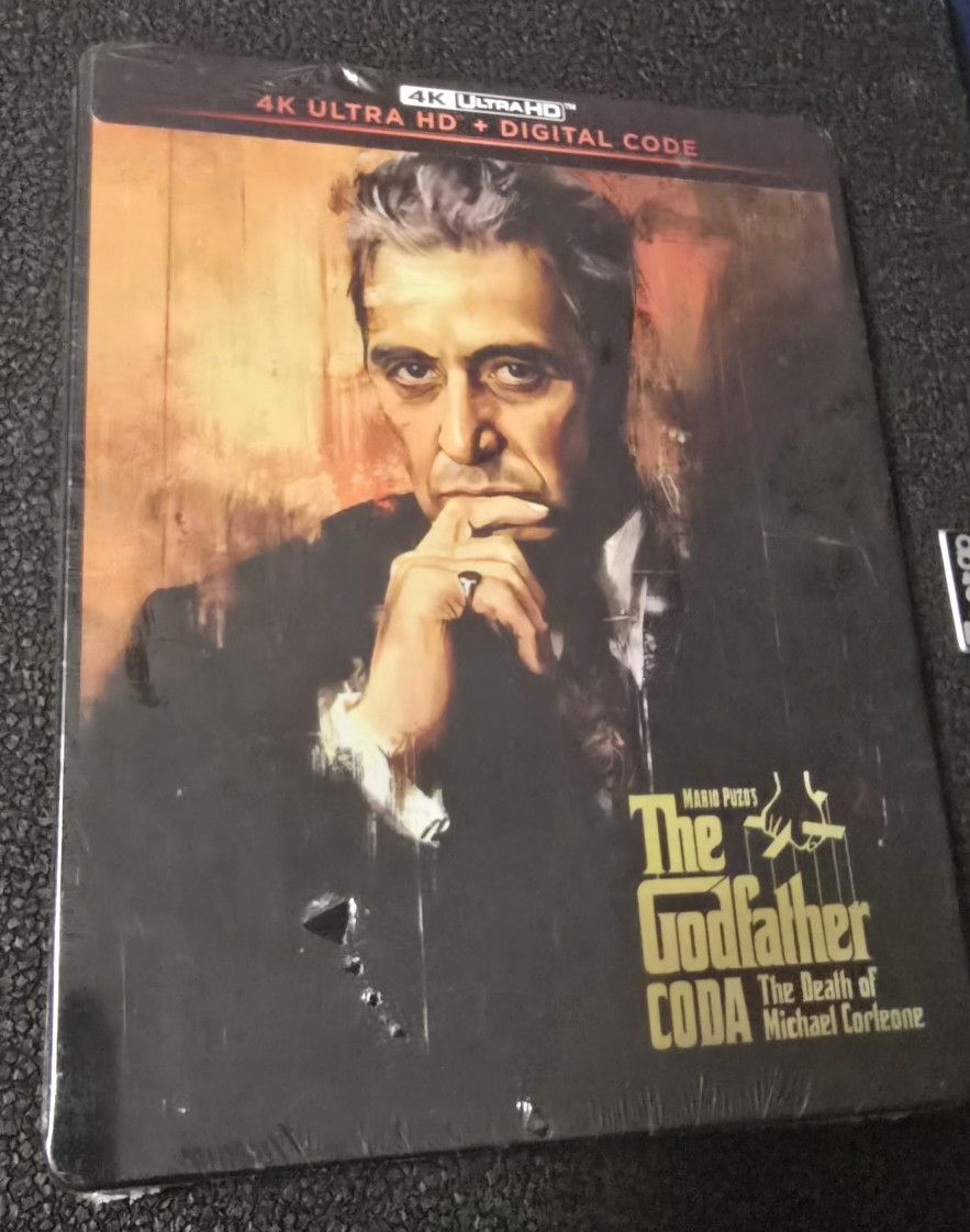 Mario Puzo's The Godfather, Coda: The Death of Michael Corleone Steelbook
