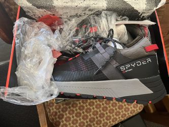 Spyder Blackburn Men's Shoes, Black, M11.5 Size 11 1/2 . Waterproof  NIB. Walking Hiking