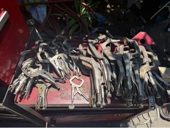 MASTER LOT: Vintage USA Vise-Grip Welding Clamps & Locking Pliers (30+ Pcs)