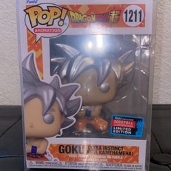 Funko Goku Ultra Instinct With Kamehameha