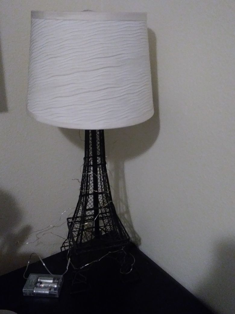 Paris Eiffel Tower Lamp