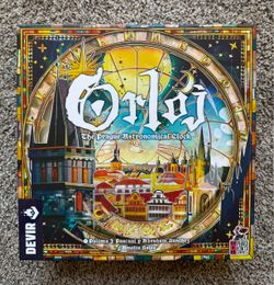 Orloj Board Game with 3D Printed Organizer