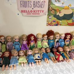 25 Pcs Disney Animator Dolls No Shoes Used 375 For All Or Individual Sale 25 Each 