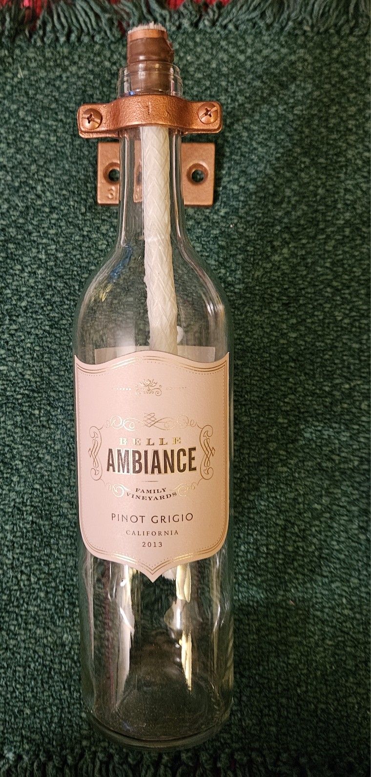 NEW Wall Mounted Wine Bottle Torch