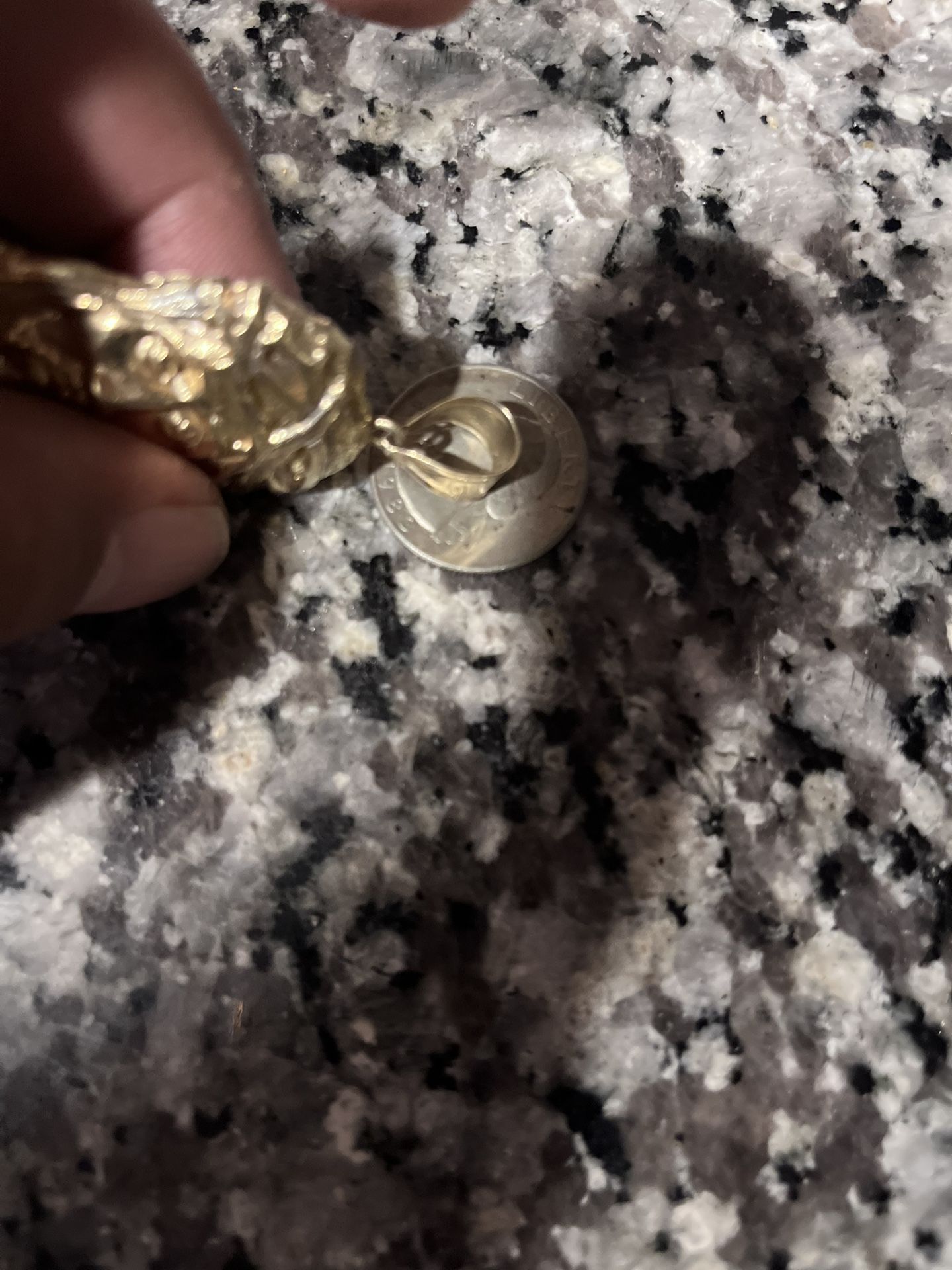 Gold Jesus Pendent 10k