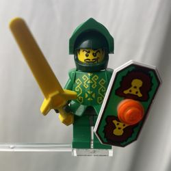 Lego Minifigure Rascus W/ Armour cas(contact info removed) Knights Kingdom II 8781 Morcia (Rare Collectors Item!)