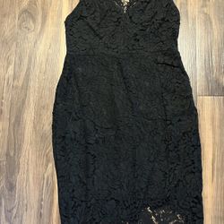 Black Lace Dress