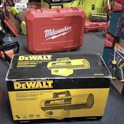 DEWALT 150,000 BTU/HR FORCED AIR PROPANE HEATER
