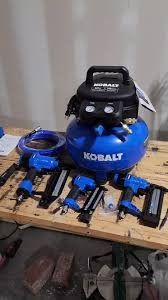 Kobalt Air Compressor Set