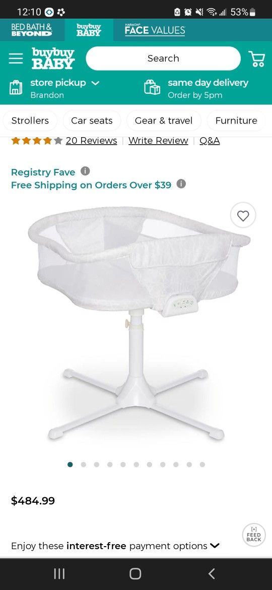 Halo Twin Bassinet