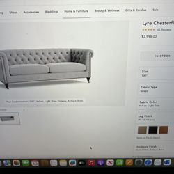 2 Anthropologie Sofas