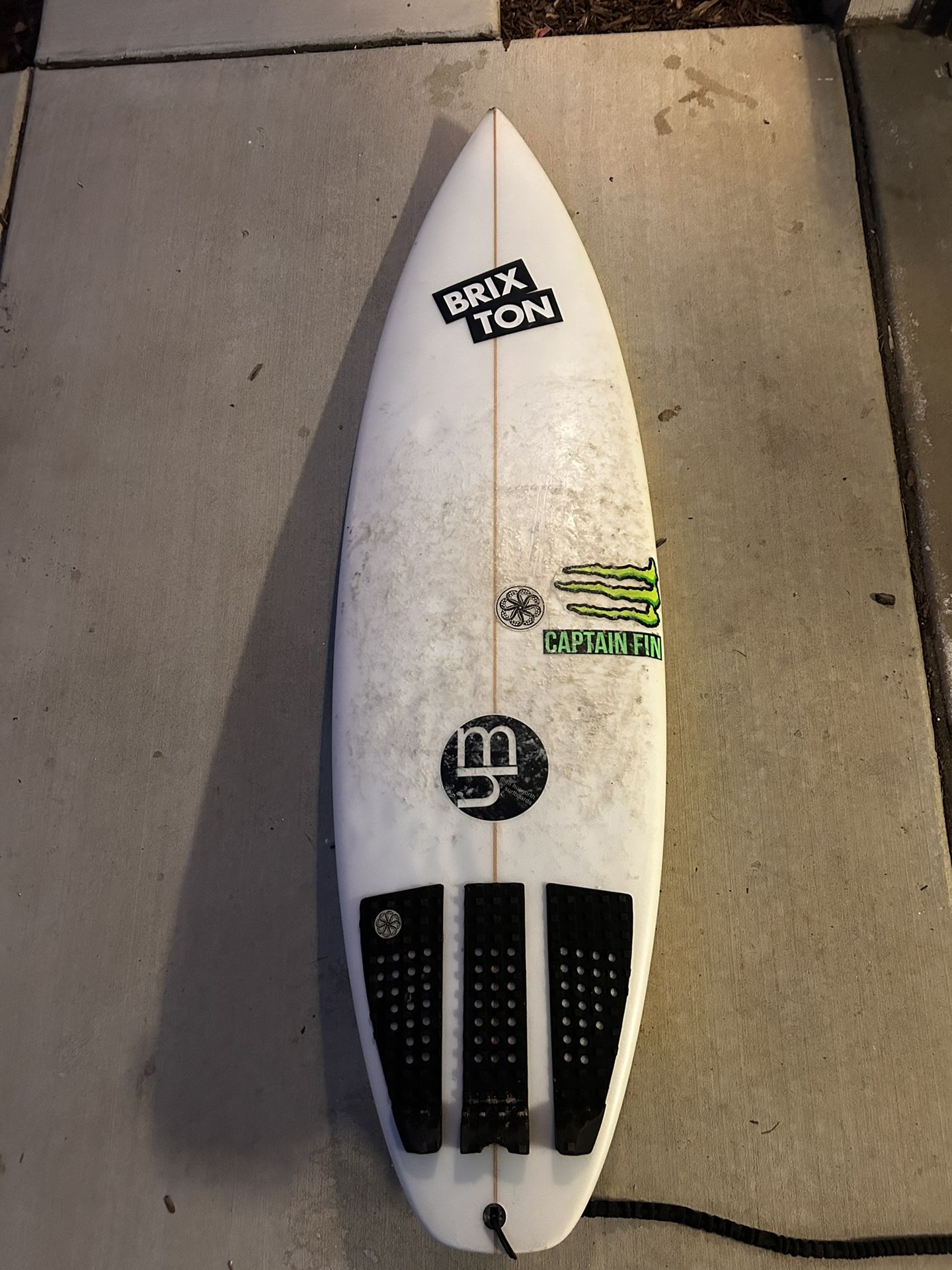 Monster energy surfboard