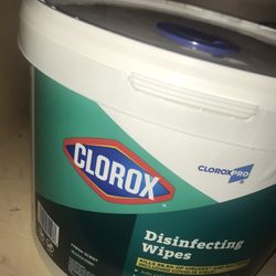 Industrial Size Hospital Grade Clorox Wipes Tub 