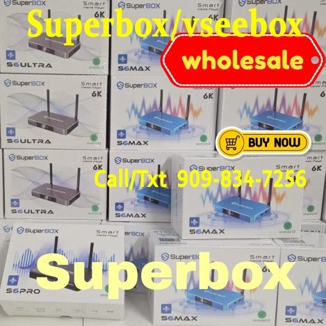 Superbox S6 supreme new 2024 Model SMART TV BOX Wholesale reseller S6 Ultra super box Superbox S6 ULTRA