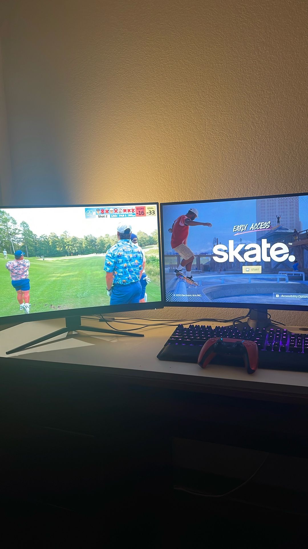 TWO Gaming Monitors