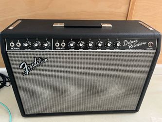 Fender 65 deluxe reverb reissue. Open box mint