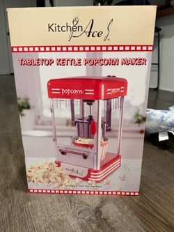 TABLETOP KETTLE POPCORN MAKER