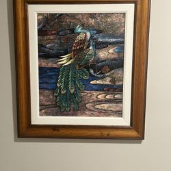 Peacocks Painting 