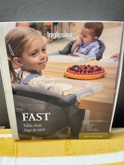 Inglesina Fast Table Hook On High Chair - Black