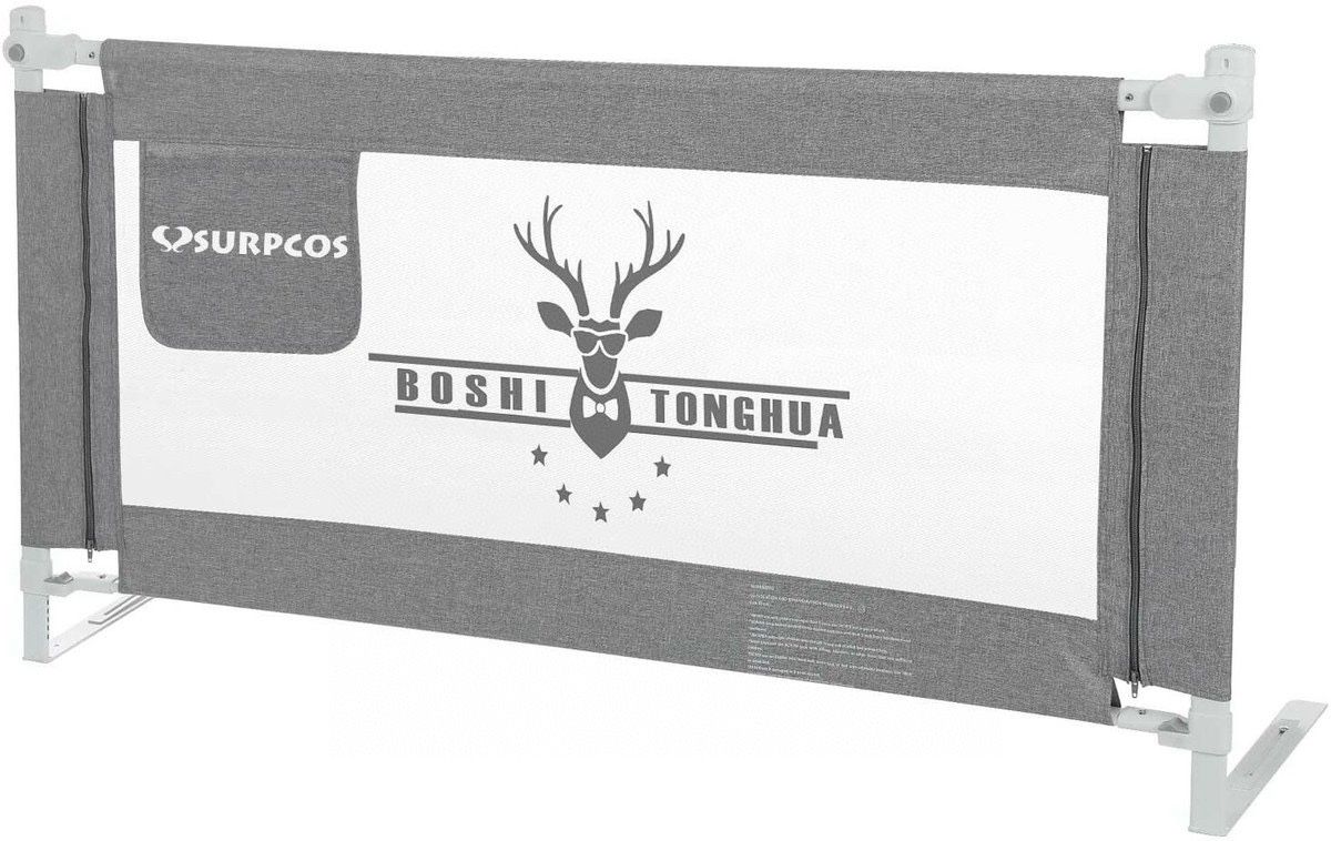 🔥Brand new In Box 💰Bed Rails for Toddlers -New Upgraded Extra Long Bed Guardrail for Kids Great Fit for Twin, Double, Full-Size Queen & King Mattres