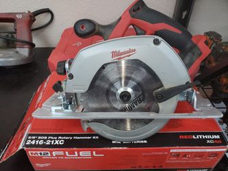 Milwaukee m18 6-1/2" circular saw 60$