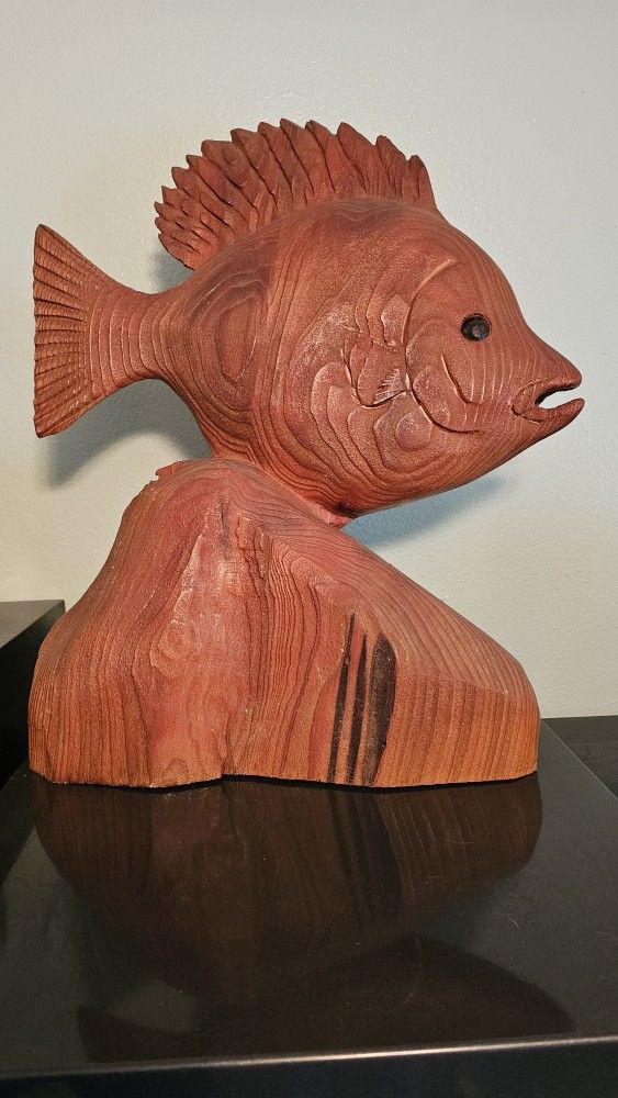 Beautifully Hand Carved Fish