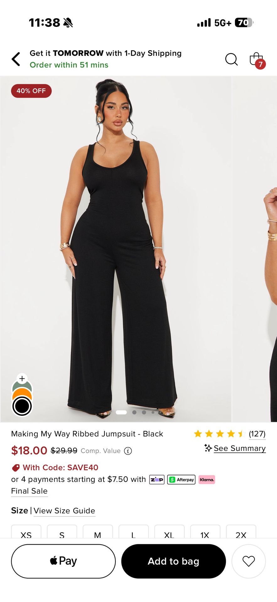 Fashion Nova Jumpsuit