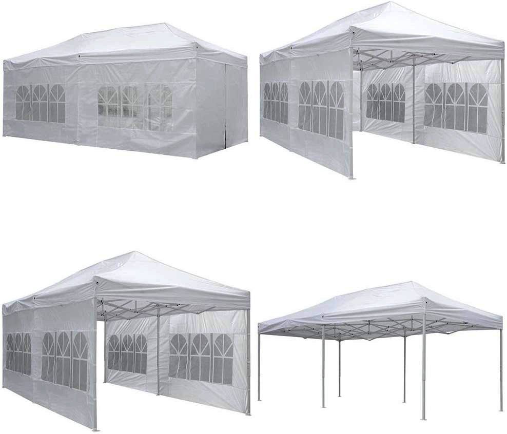 10x20 Canopy for Outdoor Dining Party Sports Festivals Churches Camping Cover Shade Tent