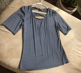 Stitch Fix Market & Spruce Open Back Blouse