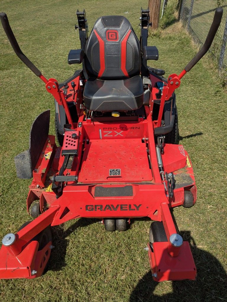 Zero Turn Gravely Pro Turn Zx48 