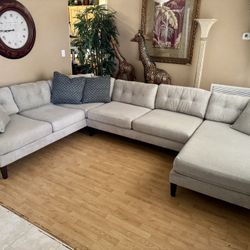 Silver Surfer 3-pc Sofa Sectional Set