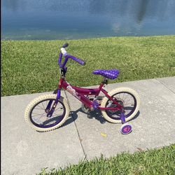 Little Girl Barbie Bicycle 