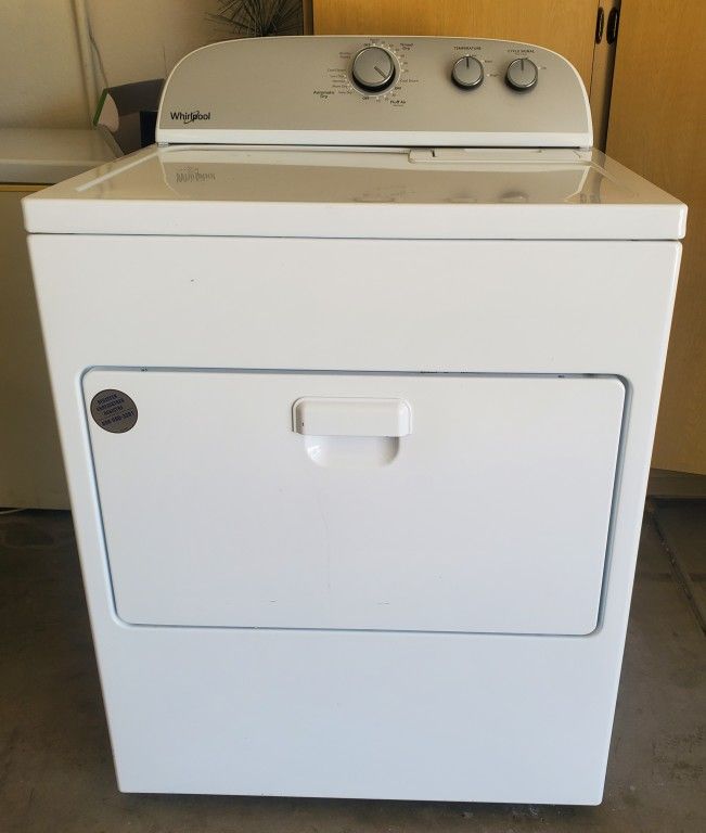 WHIRLPOOL ELECTRIC DRYER, STILL IN GOOD CONDITION. WITH DELIVERY FOR A SMALL FEE AND DEPENDS HOW FAR.