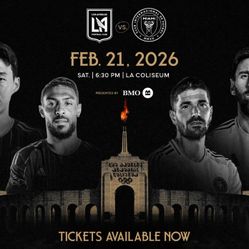 LAFC vs INTER Miami Fc Ticket