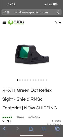 Viridian Green Dot for Pistols/Airsoft