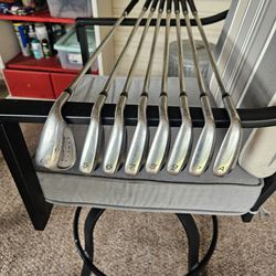 Taylor Made Super Steel Burners And  BRAND NEW Taylormade Bag