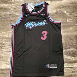 Dwyane Wade Vice City (sz Below) Miami, Nights, Miami Heat Basketball Jersey