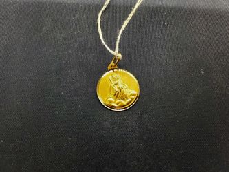 Coin Pendant - Yellow Gold 10k (.417) 1.4 grams