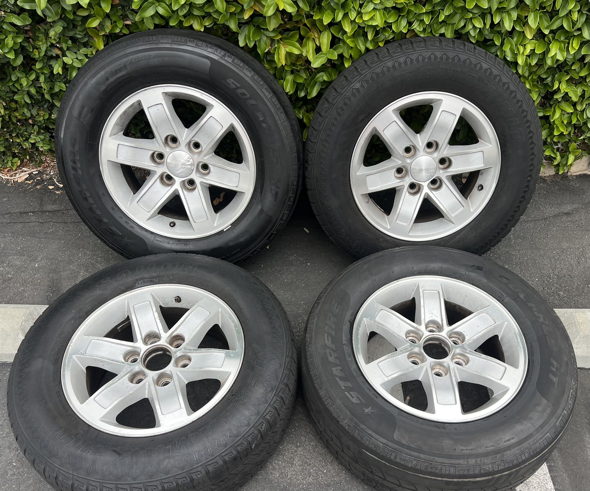 17” Chevy Silverado Rims ( Shoot Offer💰)