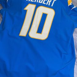 Los Angeles Chargers Authentic Justin Herbert rookie  Jersey