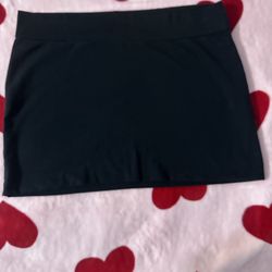 Black Mini Skirt 