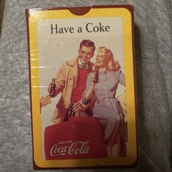 Coca-Cola Playing Cards “Have a Coke” Opened in great condition